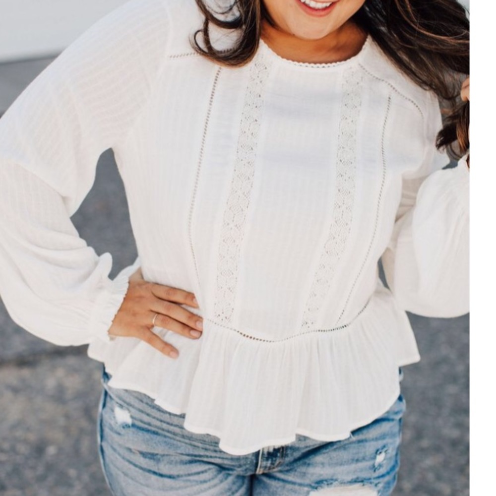 Mindy Mae Abigail Lace Top